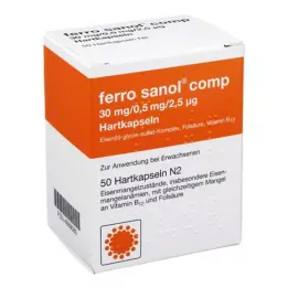 FERRO SANOL komp. Tvrdé kapsuly s poťahovanými peletami, 50 ks