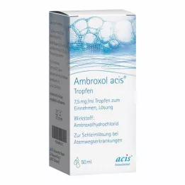 AMBROXOL kyselinové kvapky, 50 ml