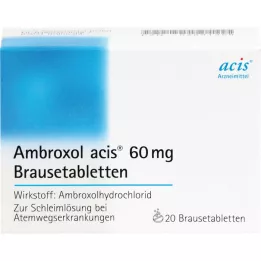 AMBROXOL acis 60 mg šumivé tablety, 20 ks