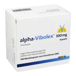 ALPHA VIBOLEX 300 mg mäkké kapsuly, 100 ks
