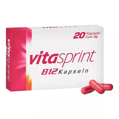 VITASPRINT Kapsuly B12, 20 ks VITASPRINT Kapsuly B12, 20 ks
