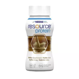 RESOURCE Proteínový nápoj Káva, 4X200 ml