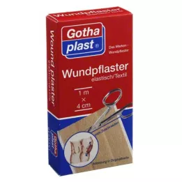 GOTHAPLAST Obväz na rany elastický 4 cm x 1 m strih, 1 kus