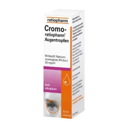 CROMO-RATIOPHARM Očné kvapky, 10 ml