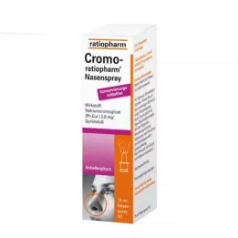CROMO-RATIOPHARM Nosový sprej bez konzervačných látok, 15 ml