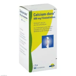 CALCIUM DURA Filmom obalené tablety, 100 ks