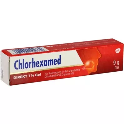 CHLORHEXAMED DIREKT 1 % gél, 9 g CHLORHEXAMED DIREKT 1 % gél, 9 g