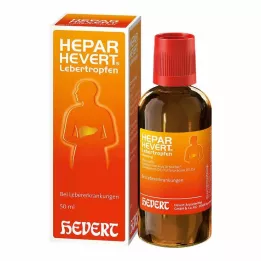 HEPAR HEVERT Pečeňové kvapky, 50 ml