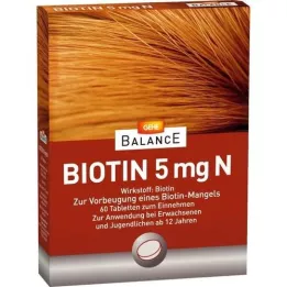 GEHE BALANCE Biotín 5 mg N tablety, 60 ks