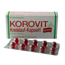 KOROVIT Obehové kapsuly, 20 ks