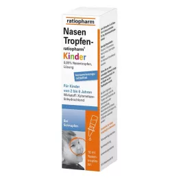 NASENTROPFEN-ratiopharm Kinder bez konzervačných látok, 10 ml
