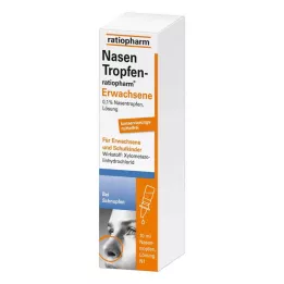 NASENTROPFEN-ratiopharm pre dospelých bez konzervačných látok, 10 ml