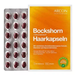 BOCKSHORN+Micronutrient Hair Capsules Tisane plus, 180 ks