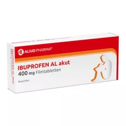 IBUPROFEN AL akut 400 mg filmom obalené tablety, 20 ks