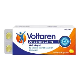 VOLTAREN Dolo Liquid 25 mg mäkké kapsuly, 20 ks
