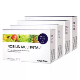 NOBILIN Multivitálne tablety, 4x60 ks