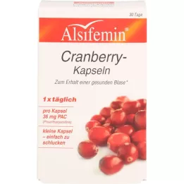 CRANBERRY 36 mg PAC Alsifemin kapsuly, 30 ks