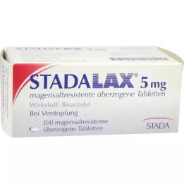 STADALAX 5 mg gastrorezistentné obalené tablety, 100 ks