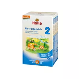 HOLLE Následné organické mlieko pre dojčatá 2, 600 g