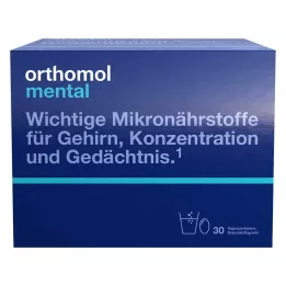 ORTHOMOL mentálne granule/kapsuly 30 dní kombinované balenie, 30 ks