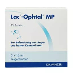 LAC OPHTAL MP Očné kvapky, 3x10 ml