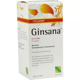 GINSANA G 115 tonikum, 250 ml