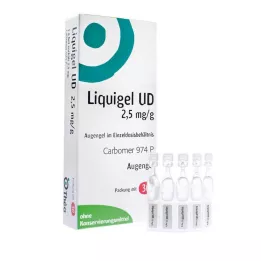 LIQUIGEL UD 2,5 mg/g očný gél v jednodávkovom obale, 30 x 0,5 g
