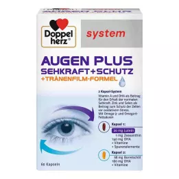 DOPPELHERZ Kapsuly Eyes plus Vision+Protection system, 60 ks