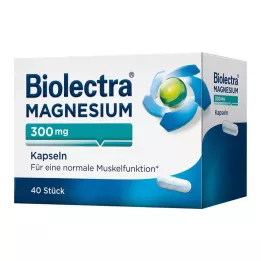 BIOLECTRA Horčík 300 mg kapsuly, 40 ks