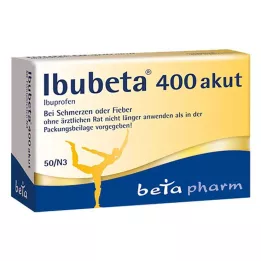 IBUBETA 400 akútnych filmom obalených tabliet, 50 ks