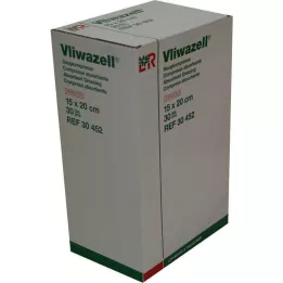 VLIWAZELL Absorpčné obklady sterilné 15x20 cm, 30 ks