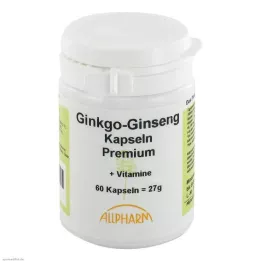 GINKGO+GINSENG Prémiové kapsuly, 60 ks