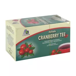 CRANBERRY TEE Filtračné vrecká, 20 ks