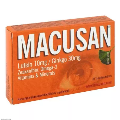 MACUSAN Tablety, 30 ks MACUSAN Tablety, 30 ks