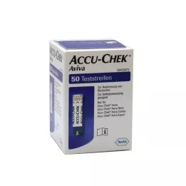 ACCU-CHEK Testovacie prúžky Aviva Plasma II, 1X50 ks