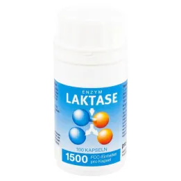 Laktáza 1500 FCC enzýmových kapsúl, 100 kusov
