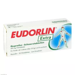 EUDORLIN extra tablety proti bolesti Ibuprofen, 20 ks