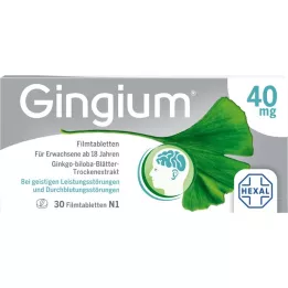 GINGIUM Filmom obalené tablety, 30 ks