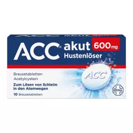ACC akut 600 šumivých tabliet, 10 ks