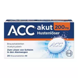 ACC akut 200 šumivých tabliet, 20 ks
