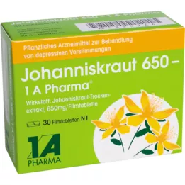 JOHANNISKRAUT 650-1A Pharma filmom obalené tablety, 30 ks