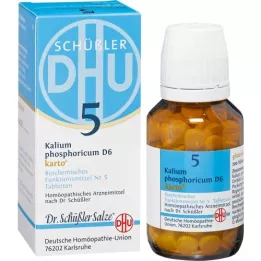 BIOCHEMIE DHU 5 Kalium phosphoricum D 6 Tab.Carto, 200 ks
