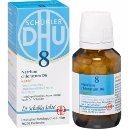 BIOCHEMIE DHU 8 Natrum chloratum D 6 tabliet škatuľka, 200 ks