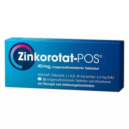 ZINKOROTAT POS gastrorezistentné tablety, 20 ks