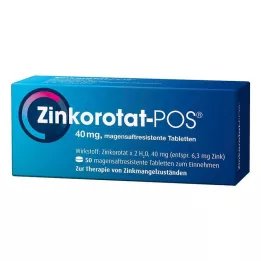 ZINKOROTAT POS gastrorezistentné tablety, 50 ks