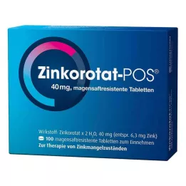 ZINKOROTAT POS gastrorezistentné tablety, 100 ks