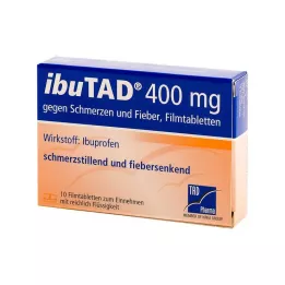 IBUTAD 400 mg proti bolesti a horúčke, filmom obalené tablety, 10 ks