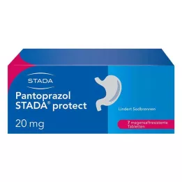 PANTOPRAZOL STADA protect 20 mg gastrorezistentné tablety, 7 ks