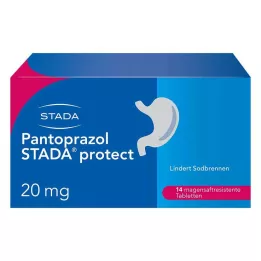 PANTOPRAZOL STADA protect 20 mg gastrorezistentné tablety, 14 ks