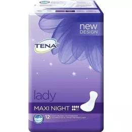 TENA LADY maxi nočné vložky, 12 ks